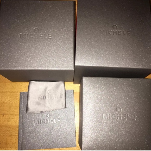 100% MICHELE 'Caber' Diamond Watch, 38mm - Picture 5 of 8